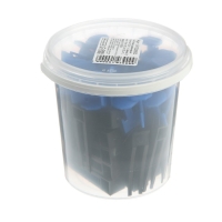 Система выравнивания плитки ЛОМ, 1 л, Зажим 2.5 мм + Клин (50 шт./50 шт.), ведро