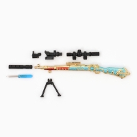 Сувенирное оружие мини снайперская винтовка "Ice Queen" 26см Сувенирное оружие мини снайперская винтовка "Ice Queen" 26см