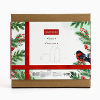 Подарочный новогодний набор: чайный домик и кружка &laquo;Новый год: С новым годом&raquo;