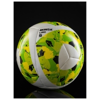 Футбольный мяч MINSA Lime, гибридная сшивка, 12 панелей, р. 5, PU Футбольный мяч MINSA Lime, гибридная сшивка, 12 панелей, р. 5, PU