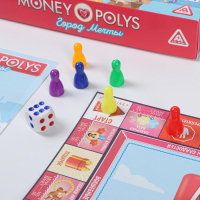 Настольная экономическая игра для девочек «MONEY POLYS. Город мечты», 240 банкнот, 5+ Настольная экономическая игра для девочек «MONEY POLYS. Город мечты», 240 банкнот, 5+