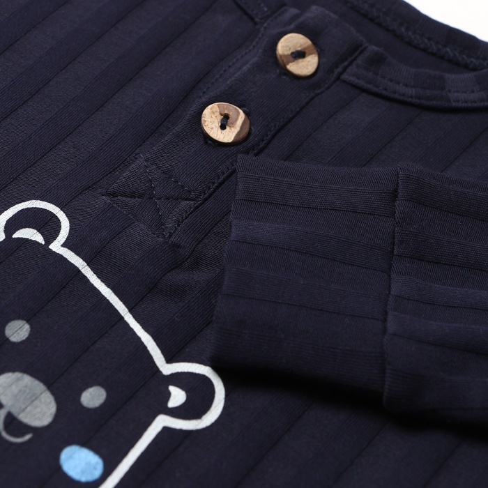 Лонгслив детский, цвет тёмно-синий, рост 68 см Лонгслив детский, цвет тёмно-синий, рост 68 см