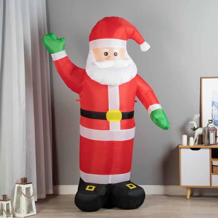 Надувная фигура Надувная фигура "Дед Мороз" приветствует, 180 см