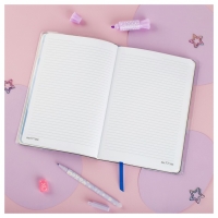 Записная книжка А5 80 листов в линию, ЛАЙТ, кожзам, MESHU "Cutestar", съемная пластиковая обложка с дизайном, пантон, белила, блок офсет Записная книжка А5 80 листов в линию, ЛАЙТ, кожзам, MESHU "Cutestar", съемная пластиковая обложка с дизайном, пантон, белила, блок офсет