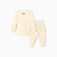 Комплект (лонгслив и брюки) детский MINAKU, цвет айвори, рост 74-80 см Комплект (лонгслив и брюки) детский MINAKU, цвет айвори, рост 74-80 см