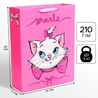 Пакет подарочный, 31х40х11 см, упаковка, Коты Аристократы Пакет подарочный, 31х40х11 см, упаковка, Коты Аристократы