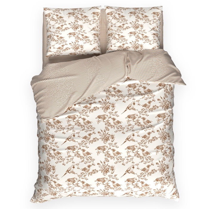 Постельное бельё Постельное бельё "Этель" 2 сп Eden Garden 175*215 см, 200*220 см, 70*70 см-2 шт, поплин 125 г/м2, хл 100%