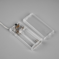 Ветка светодиодная серая, 56 см, 15 LED, батарейки ААх2 (не в комплекте), свчение теплое белое Ветка светодиодная серая, 56 см, 15 LED, батарейки ААх2 (не в комплекте), свчение теплое белое