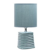 Настольная лампа "Синбола" E14 40Вт зеленый 14х14х26,5 см RISALUX