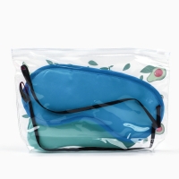 Подарочный набор «Авокадо»: косметичка, маска для сна и расчёска Подарочный набор «Авокадо»: косметичка, маска для сна и расчёска