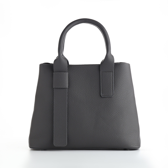 Сумка женская на молнии, TEXTURA, средний размер, цвет серый Сумка женская на молнии, TEXTURA, средний размер, цвет серый