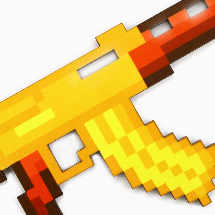 Деревянное оружие, детское сувенирное &laquo;Тактический&raquo;, автомат, 34,5 х 11,4 см