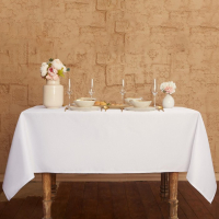 Скатерть "Этель" Cozy 150*180 +/-3см, цв.белый, пл. 192 г/м2, хл с ВГМО Скатерть "Этель" Cozy 150*180 +/-3см, цв.белый, пл. 192 г/м2, хл с ВГМО