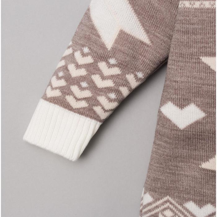 Комбинезон вязаный Крошка Я Комбинезон вязаный Крошка Я "Снежинка" рост 80-86 см