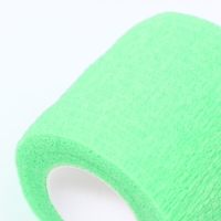 Бинт самофиксирующийся разрывной «Groomroom», 5 см х 4,5 м, зеленый Бинт самофиксирующийся разрывной «Groomroom», 5 см х 4,5 м, зеленый