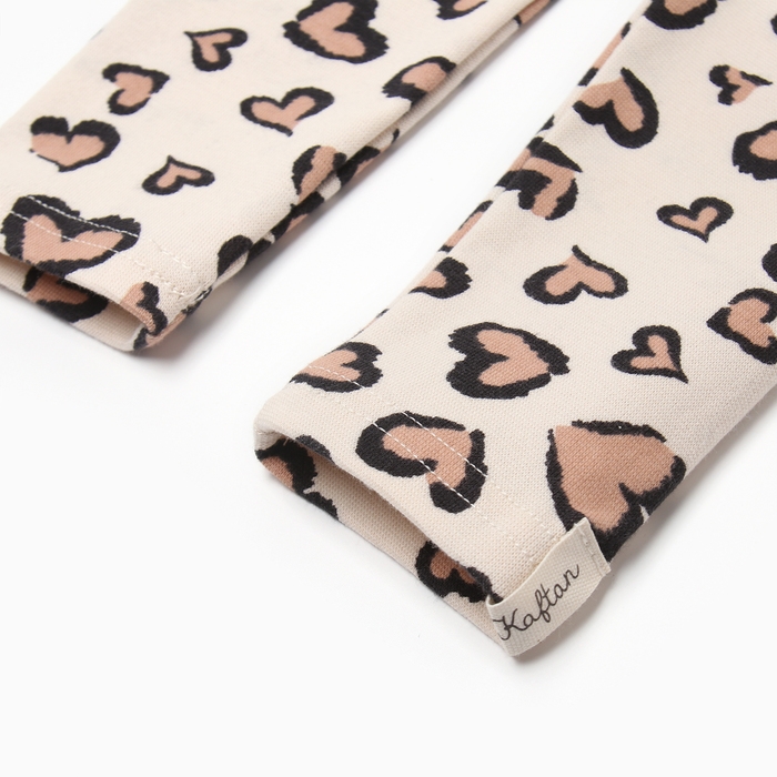 Леггинсы (лосины) детские KAFTAN Leo love, р. 28 (86-92 см)