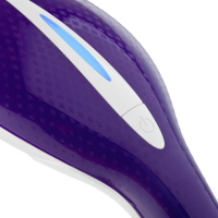 Отпариватель BRAYER BR4120, ручной, 1400 Вт, 220 мл, 23 г/мин, шнур 1 м, бело-фиолетовый