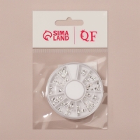 Фигурки для ногтей &laquo;Океан&raquo;, металлические, объёмные, серебристые