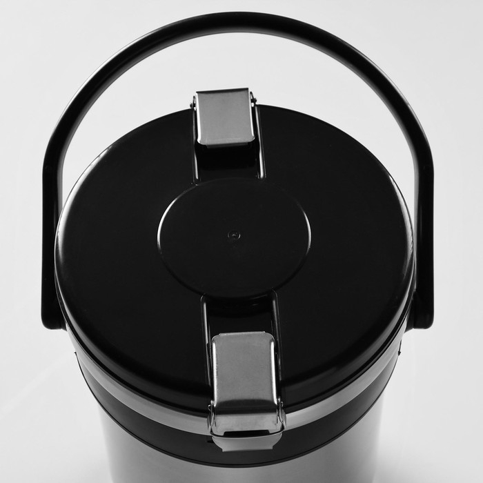 Термос для еды "Амет. Экспресс" 1с494, 1.2 л (3 контейнера &times; 0.4 л), 74 &deg;С, 6 ч