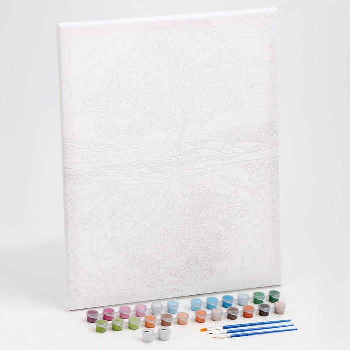 Картина по номерам на холсте с подрамником &laquo;Смена времён&raquo;, 40 х 50 см