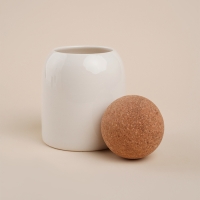 Набор банок фарфоровых для сыпучих продуктов на подставке SL Home «Тренто», 4 предмета: 4 банки 400/650/900 мл, подставка Набор банок фарфоровых для сыпучих продуктов на подставке SL Home «Тренто», 4 предмета: 4 банки 400/650/900 мл, подставка