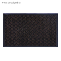 Коврик придверный влаговпитывающий &laquo;Галант&raquo;, 50&times;80 см, цвет коричневый