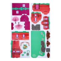 3D Конструктор из пенокартона &laquo;Домик Феи&raquo;, 22 детали