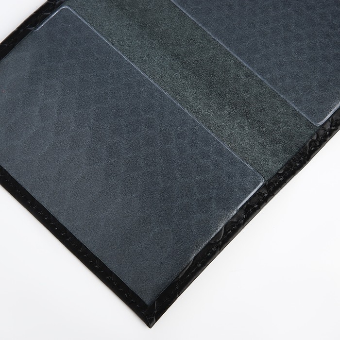 Обложка для паспорта, цвет чёрный Обложка для паспорта, цвет чёрный