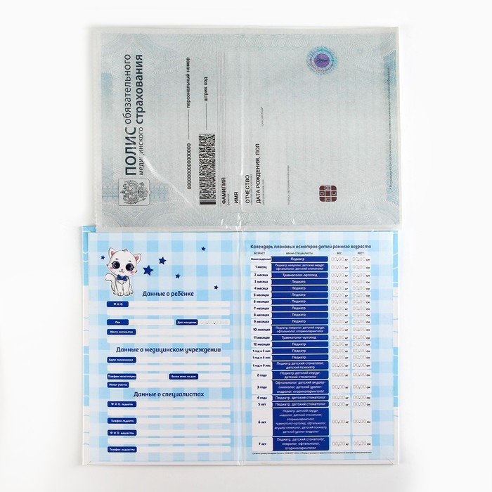 Папка для документов набор &laquo;Мои первые документы&raquo;, 23,5 х 31,3 см