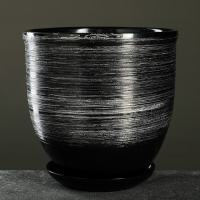 Горшок цветочный "Космос" с поддоном 5л Горшок цветочный "Космос" с поддоном 5л