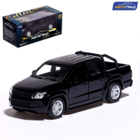 Машина металлическая &laquo;Тундра&raquo;, открываются двери, 1:32, инерция, цвет чёрный