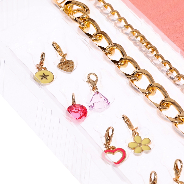 Набор для творчества «Создай украшение», браслеты, сиреневый Набор для творчества «Создай украшение», браслеты, сиреневый