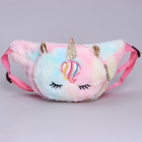 Сумка детская поясная &laquo;Единорог&raquo;, 26х16 см