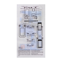 Водонепроницаемый чехол для телефонов Luazon, размер 20х10.5 см, розовый Водонепроницаемый чехол для телефонов Luazon, размер 20х10.5 см, розовый