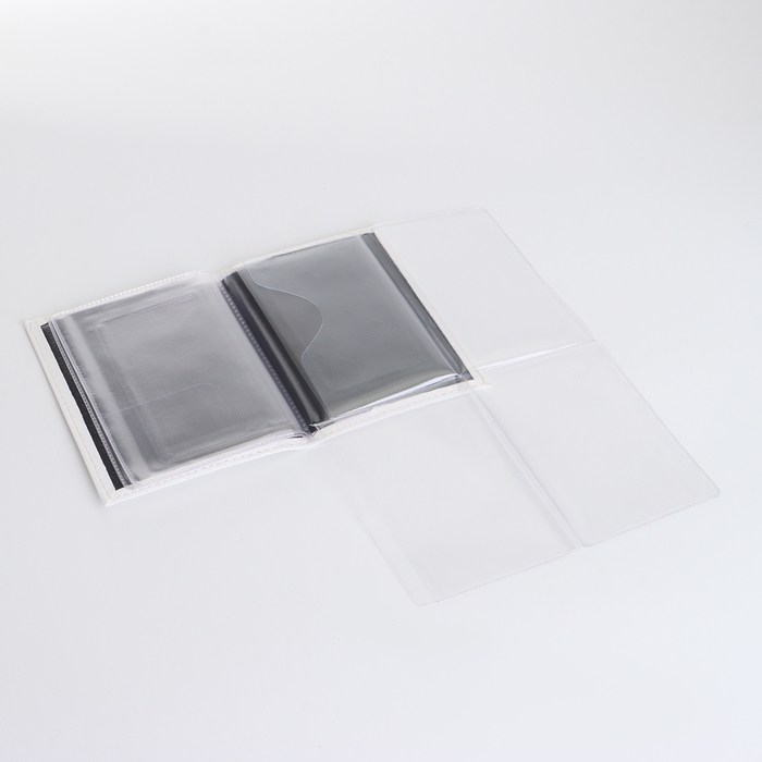 Обложка для автодокументов, цвет белый Обложка для автодокументов, цвет белый