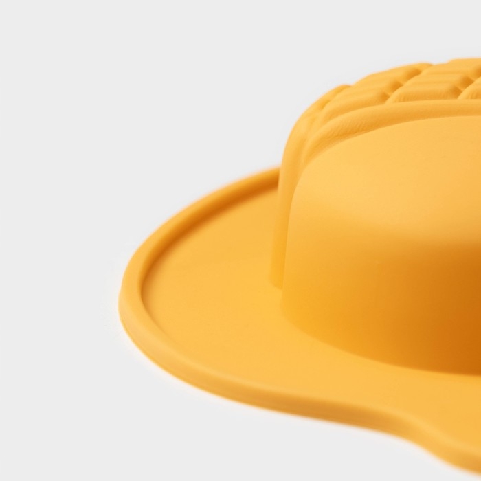 Форма для выпечки Доляна &laquo;Осенняя пора&raquo;, силикон, 7 ячеек, 26&times;25,5&times;3 см, цвет оранжевый