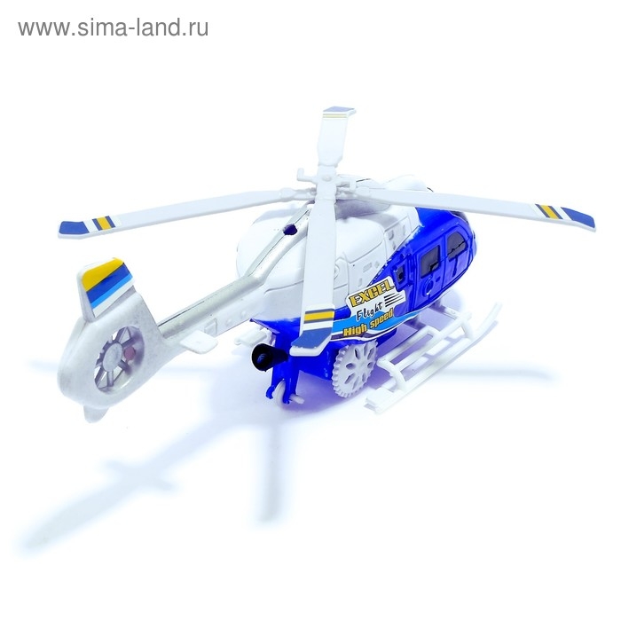 Вертолёт инерционный &laquo;Спасатель&raquo;, цвета МИКС