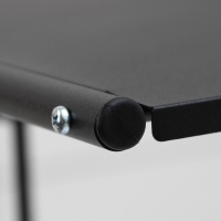 Полка для микроволновой печи, 56&times;38&times;35,5 см, цвет чёрный