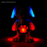 Игрушка «Собачка», работает от батареек, танцует, световые и звуковые эффекты Игрушка «Собачка», работает от батареек, танцует, световые и звуковые эффекты