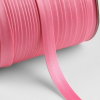Косая бейка, атласная, 15 мм &times; 132 &plusmn; 1 м, цвет розовый №9111