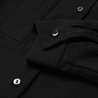 Костюм (рубашка и брюки) детский KAFTAN "Лен", р.30 (98-104 см) черный