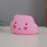 Ночник "Облачко" 2Вт LED LR44 розовый 3,5х5х4см Ночник "Облачко" 2Вт LED LR44 розовый 3,5х5х4см