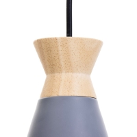 Светильник трековый &laquo;Лика&raquo; Е27 40Вт серый 14,5х14,5х21,5-121,5см