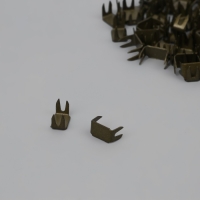 Нижний ограничитель для молнии, металлический, №5, 500 &plusmn; 20 шт, цвет антик