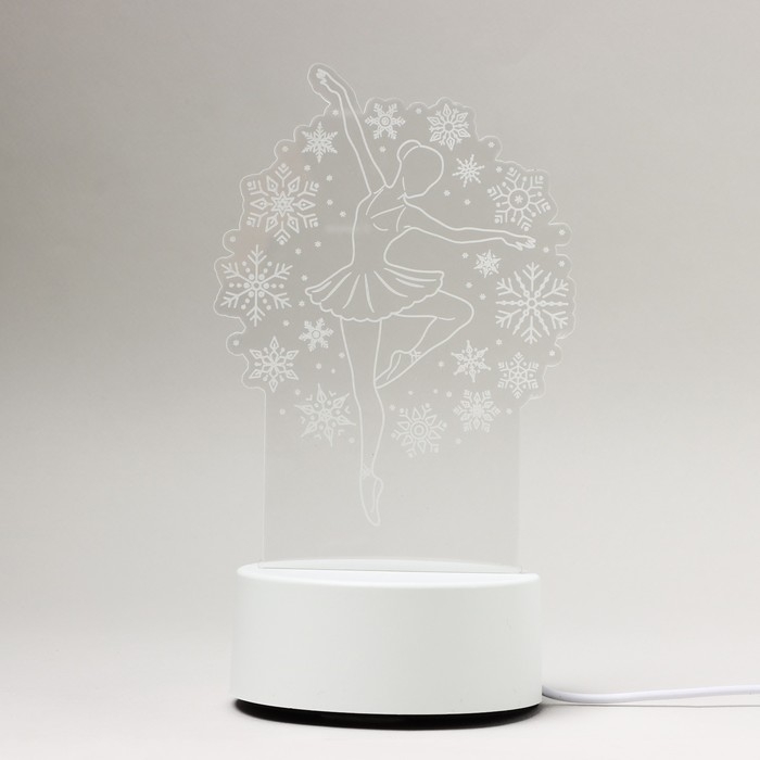 Светильник новогодний из акрила «Новый год: Верь в мечту», 11,7 х 22 см, модель GBV-0122 Светильник новогодний из акрила «Новый год: Верь в мечту», 11,7 х 22 см, модель GBV-0122