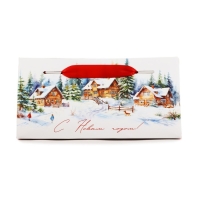 Коробка подарочная &laquo;С Новым годом!&raquo;, 24 х 11.5 х 9.5, Новый год