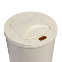 Термостакан для кофе, 380 мл, с крышкой, 12.4 × 8.6 см, PP пластик, красный Термостакан для кофе, 380 мл, с крышкой, 12.4 × 8.6 см, PP пластик, красный