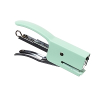 Степлер плаер №24/6 до 20 листов, скобы 24/6, для сшивания на весу, стальной, МИКС