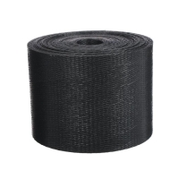 Лента бордюрная, 10 см × 10 м, толщина 1,2 мм, пластиковая, чёрная, Greengo Лента бордюрная, 10 см × 10 м, толщина 1,2 мм, пластиковая, чёрная, Greengo