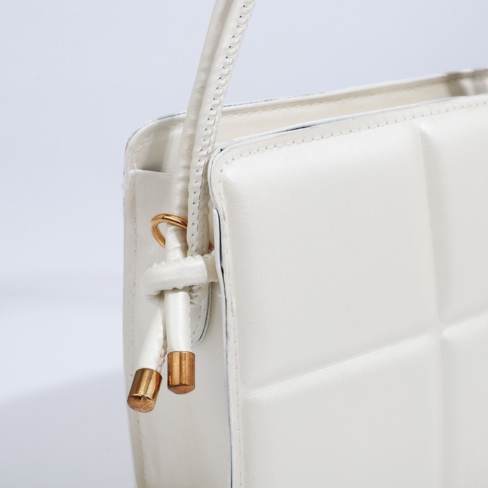 Сумка кросс-боди на молнии, цвет белый